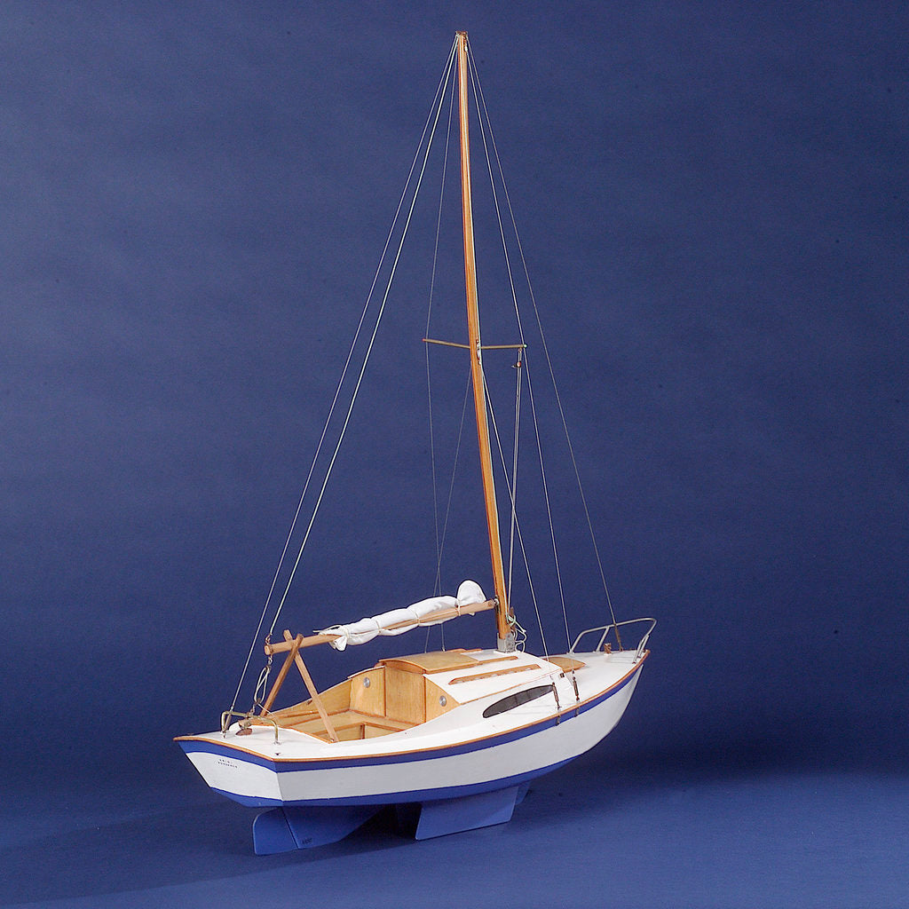 Detail of 'Erini', starboard stern quarter by T.C. Eaves