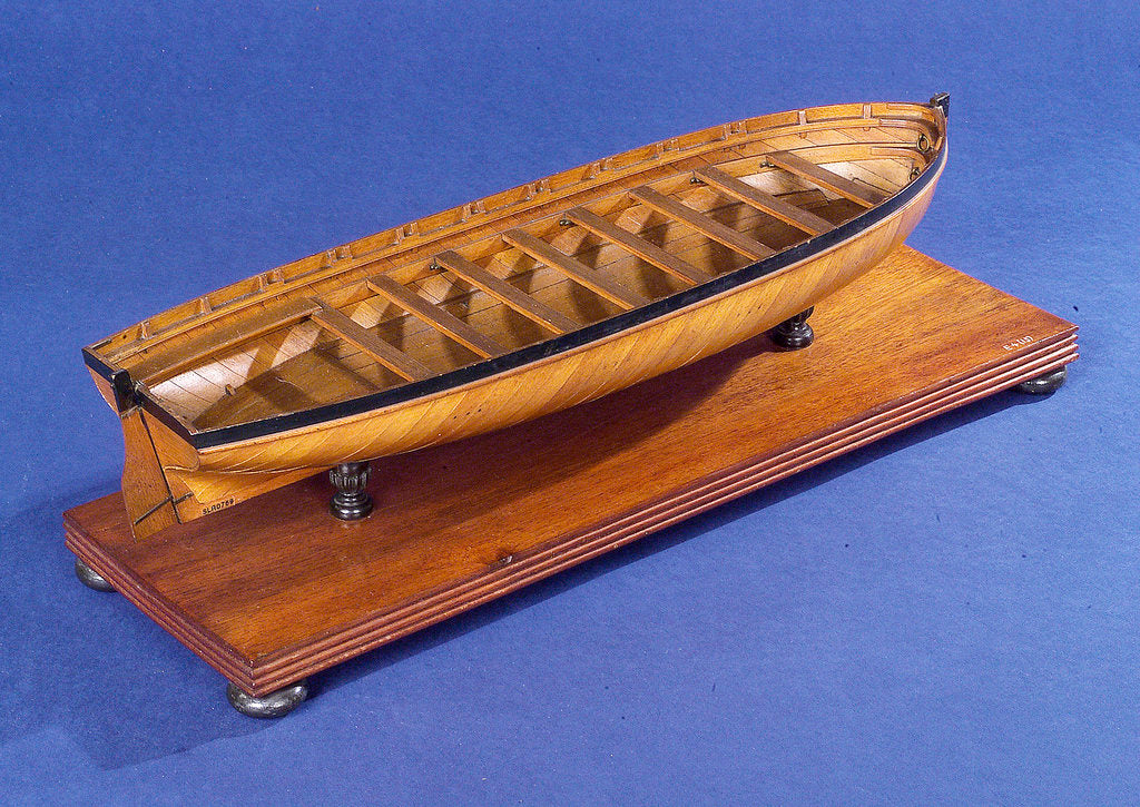 Detail of Pinnace, starboard stern quarter by unknown