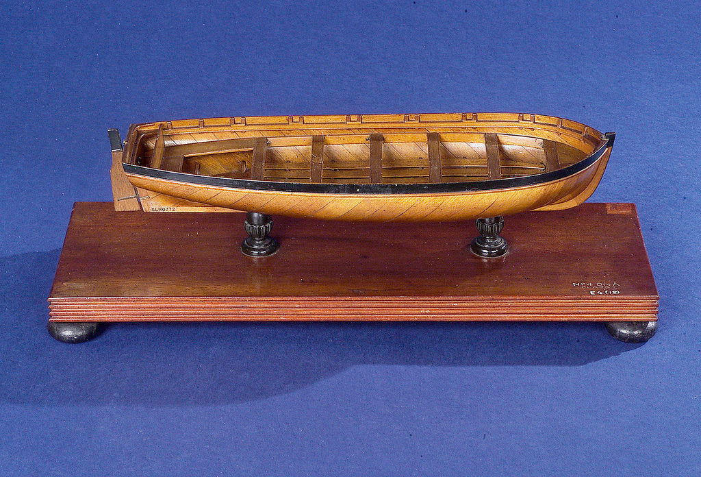 Detail of Cutter, port broadside by unknown