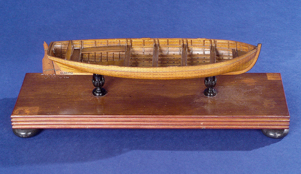 Detail of Cutter, starboard broadside by unknown