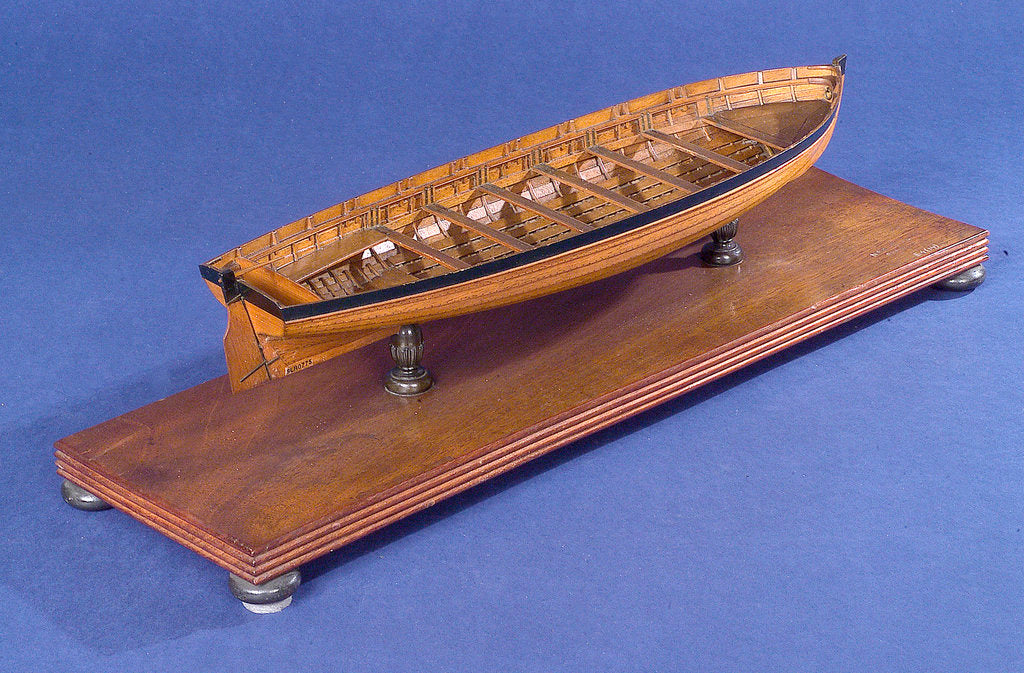 Detail of Pinnace, starboard stern quarter by unknown