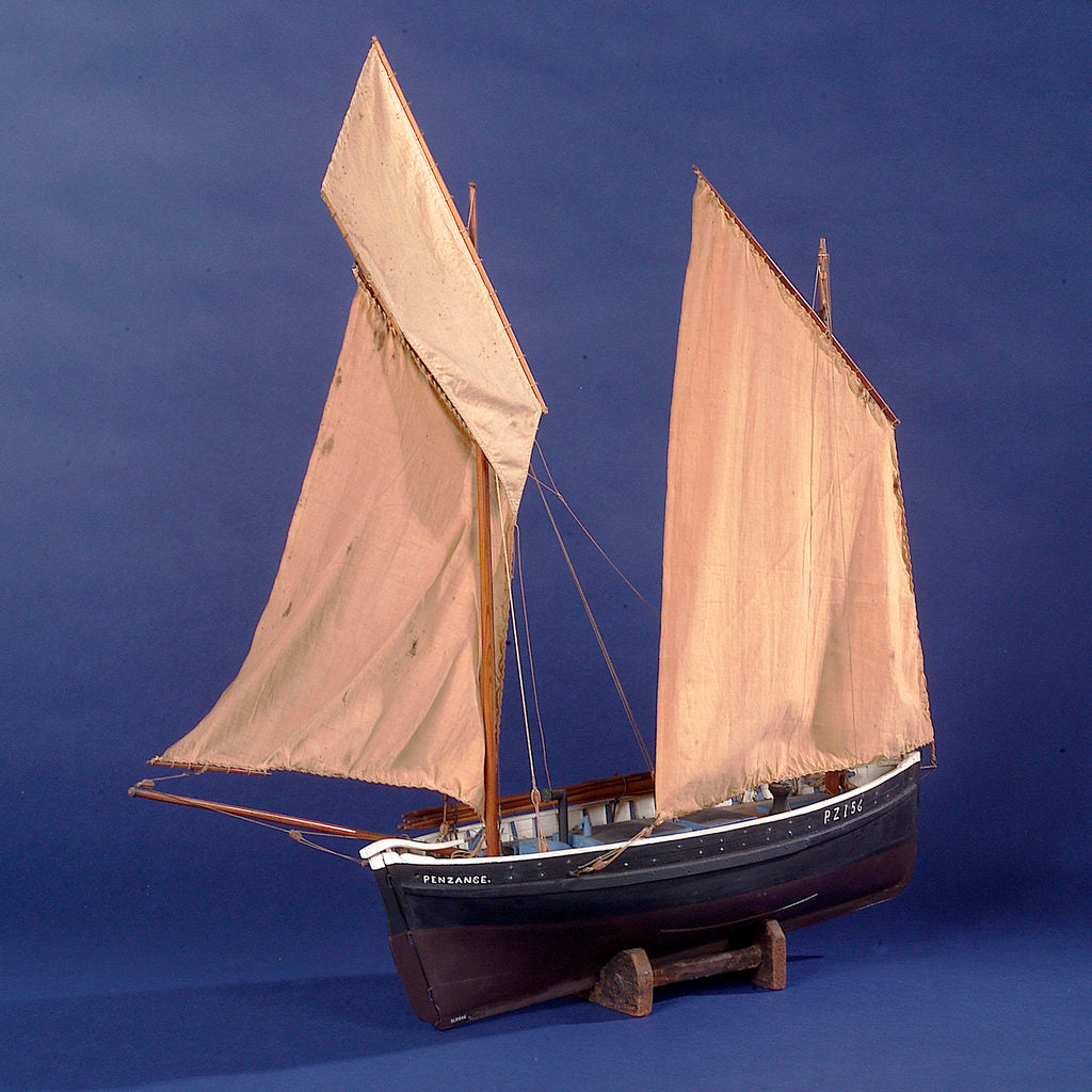 Detail of 'Ganges', starboard stern quarter by unknown