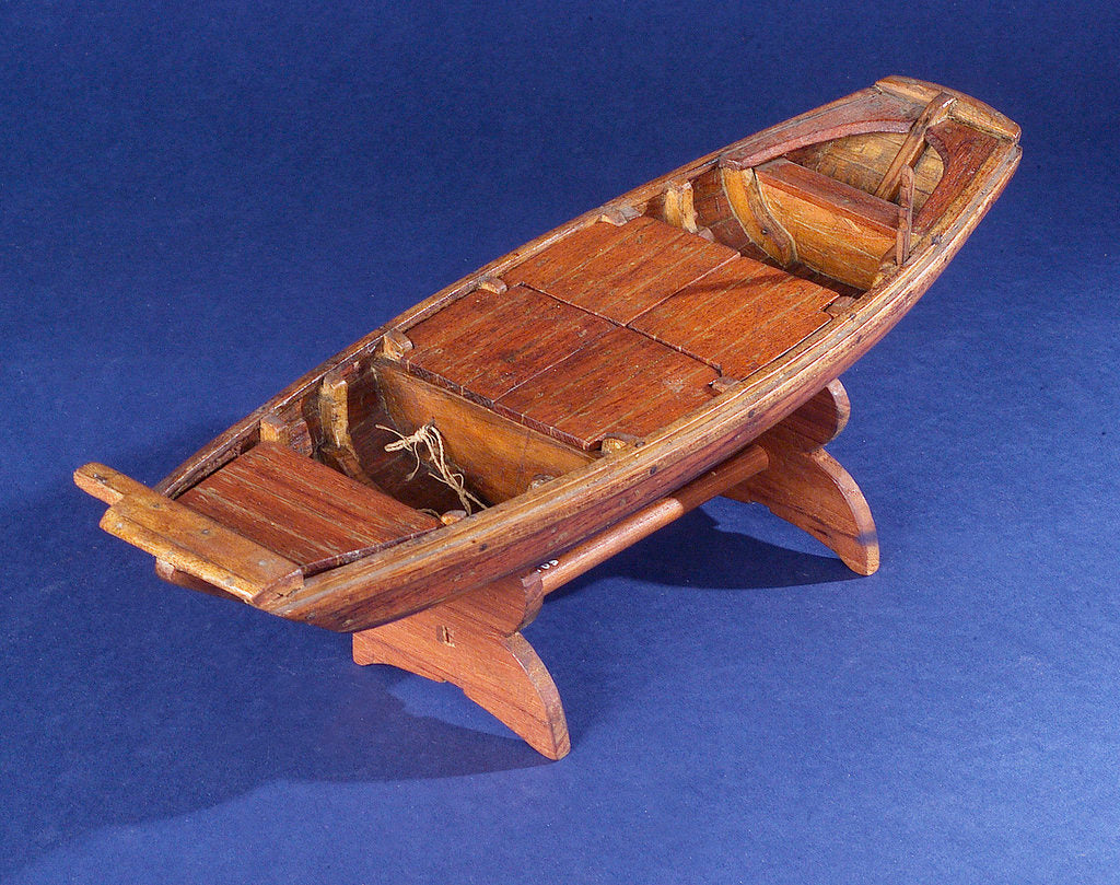 Detail of Sampan, starboard stern quarter by unknown
