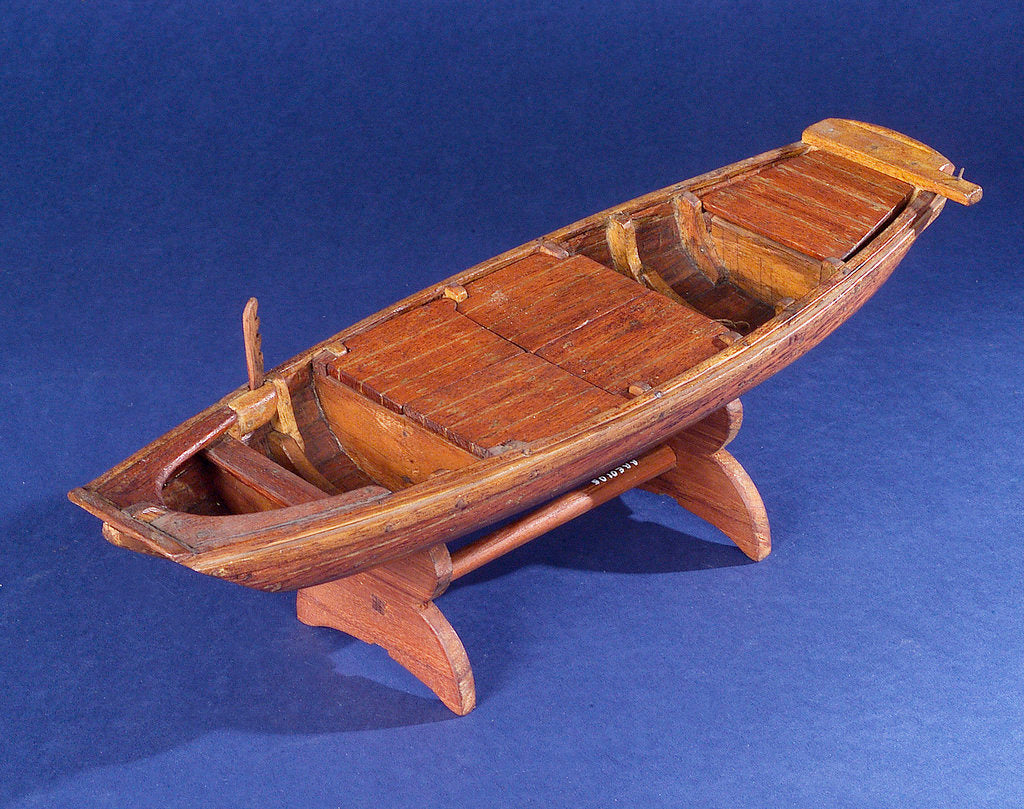 Detail of Sampan, port by unknown
