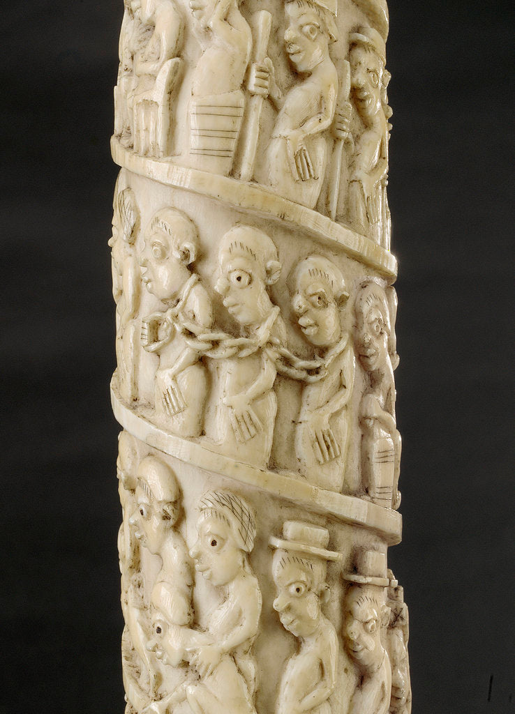 Detail of Loango Tusk by unknown