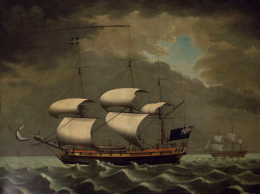 Detail of Slave ship by William Jackson