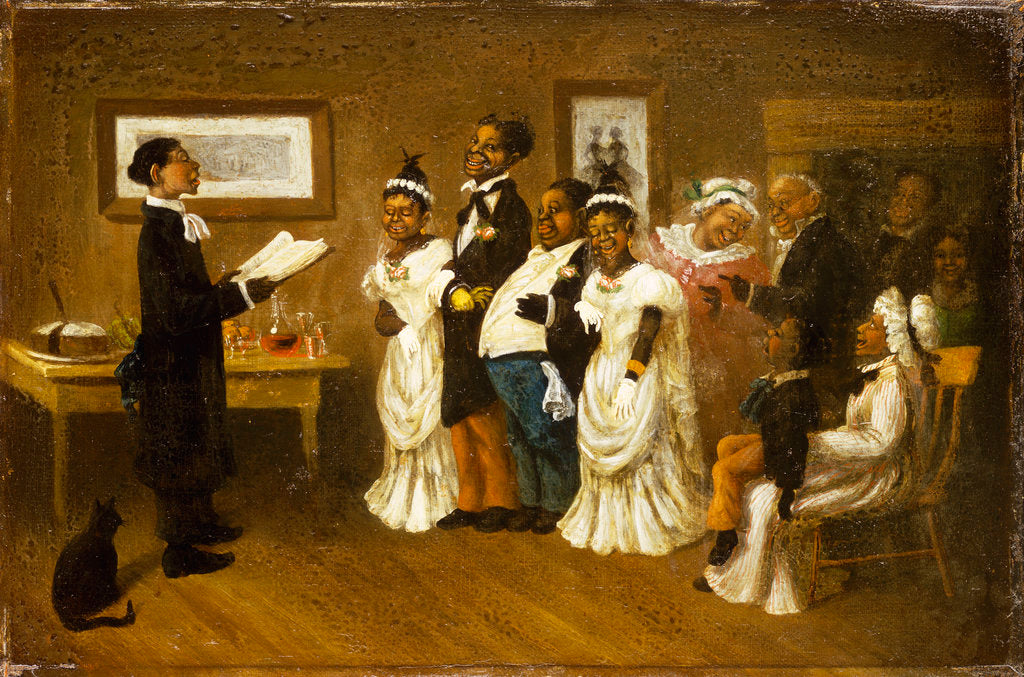 Detail of The Wedding by American School