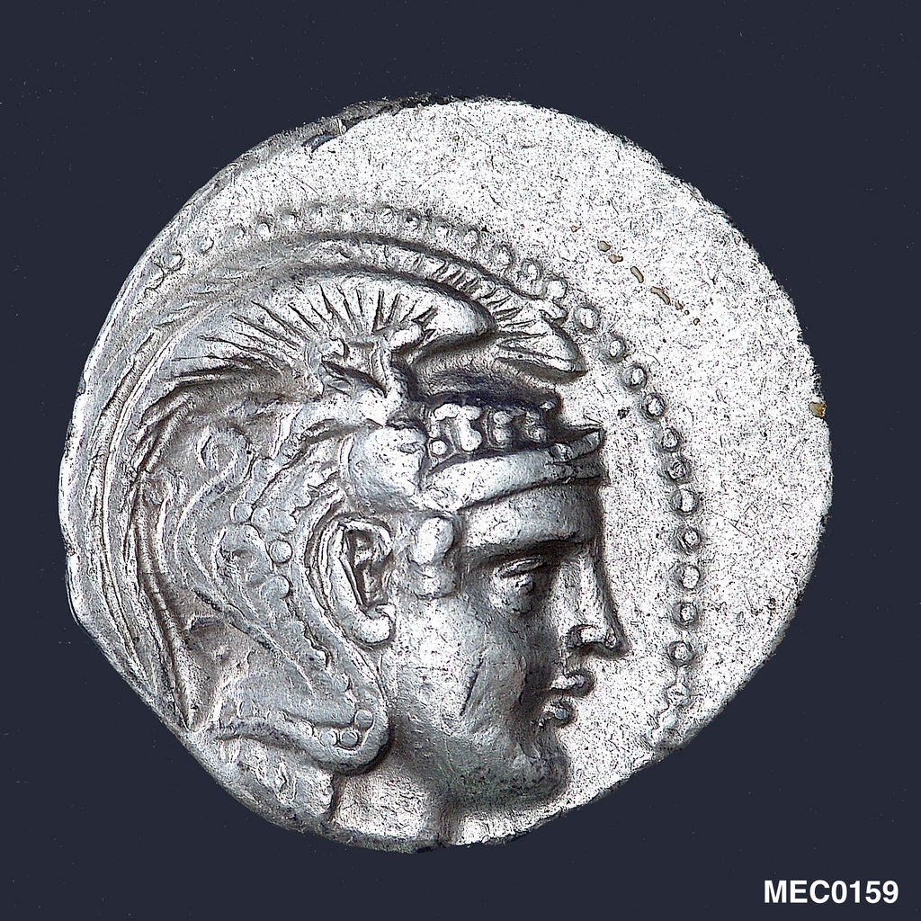Detail of A tetradrachm commemorating the Battle of Salamis, BC480 by unknown