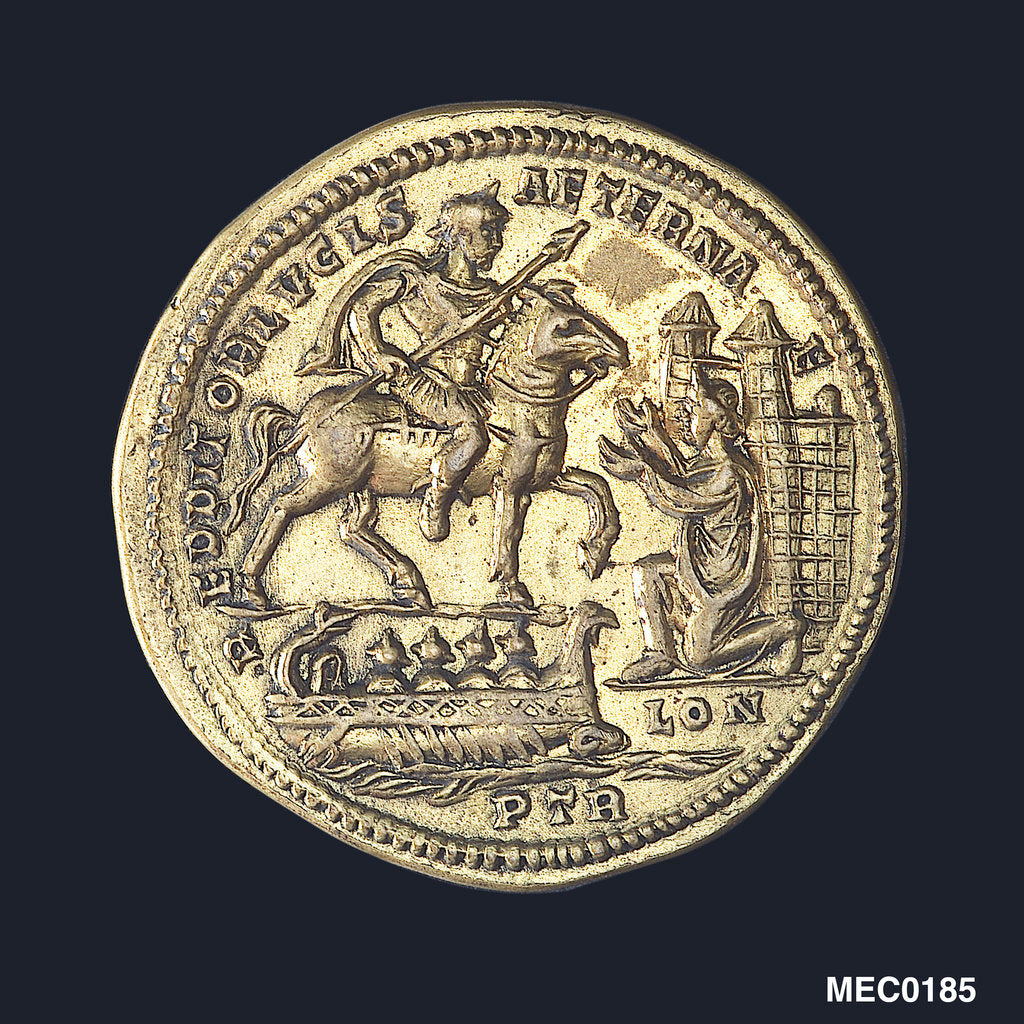 Detail of The capture of London AD276 by unknown