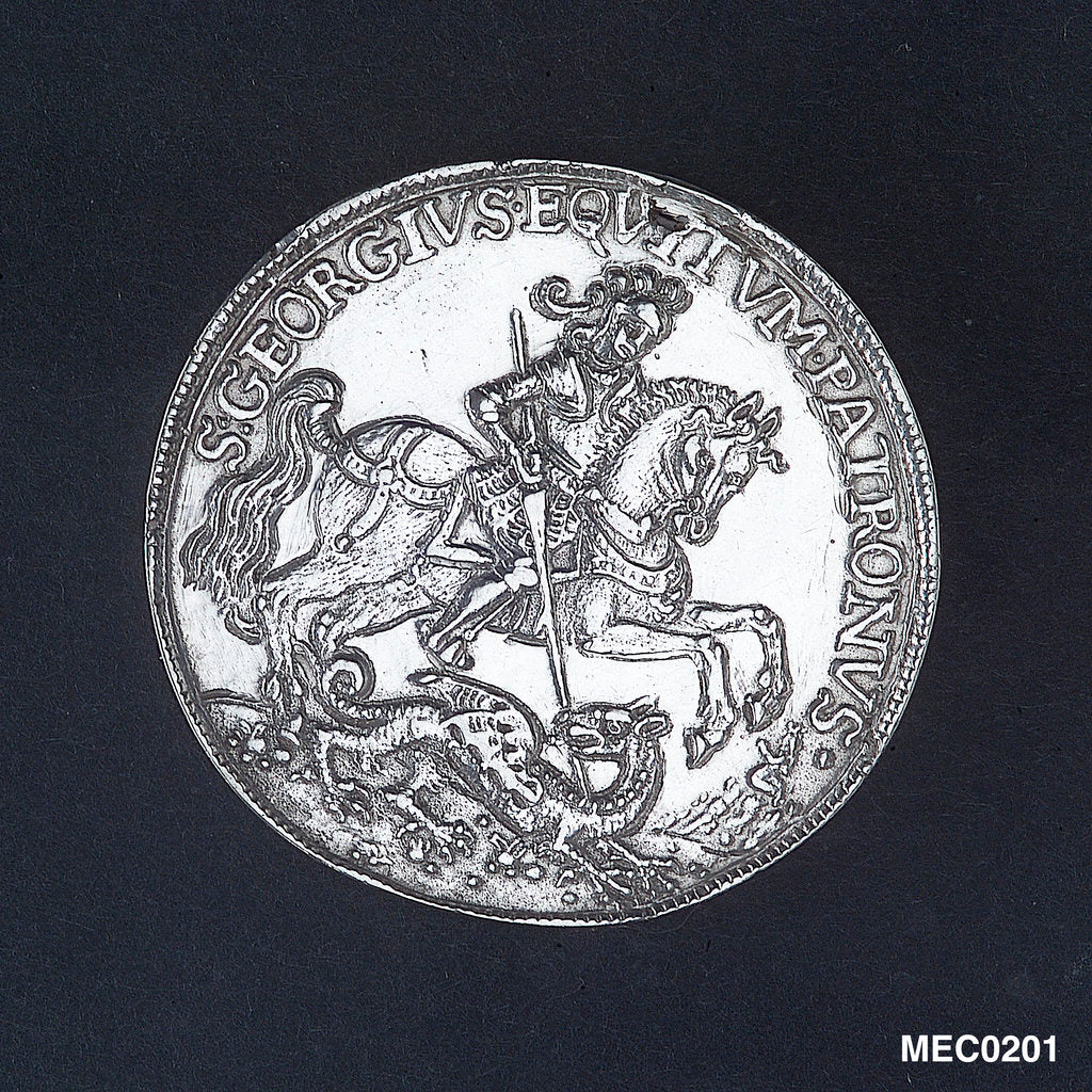 Detail of Medal commemorating St George by unknown