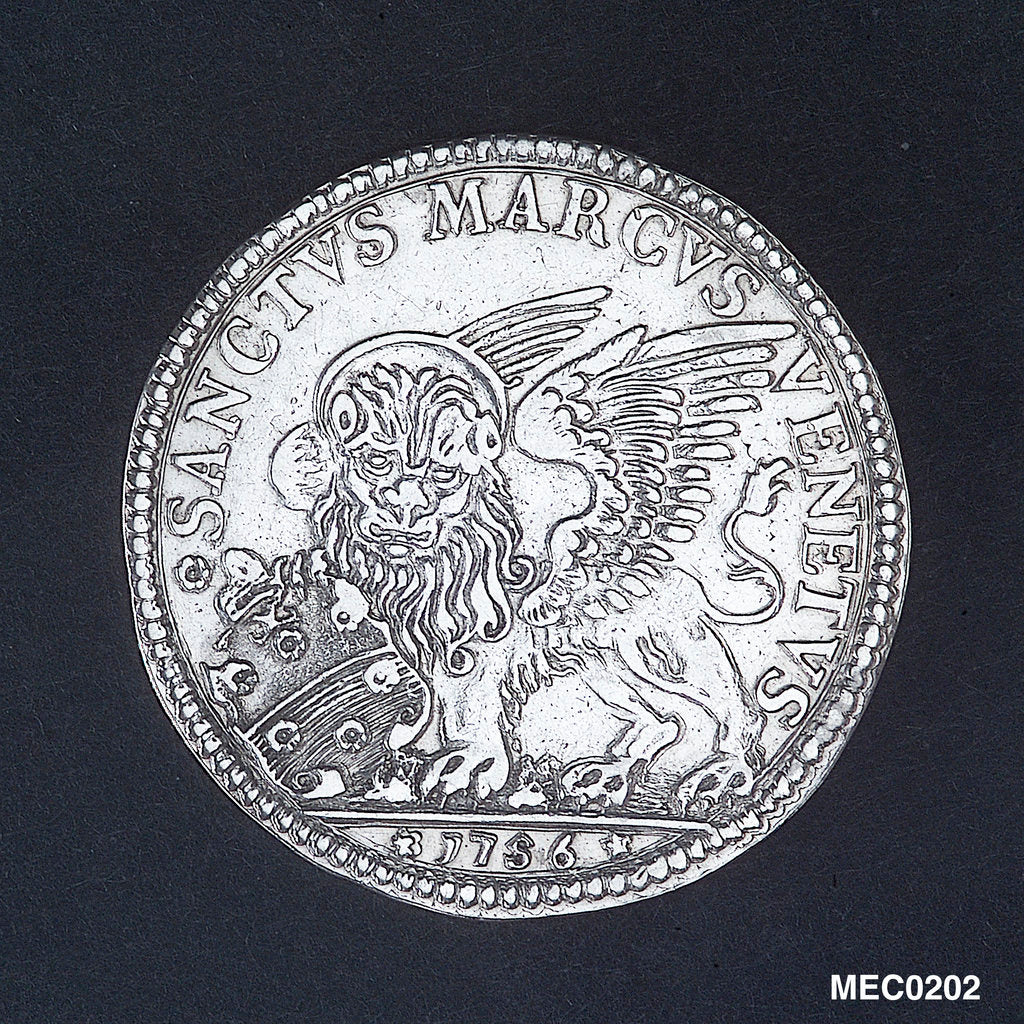 Detail of Naval reward medal by unknown