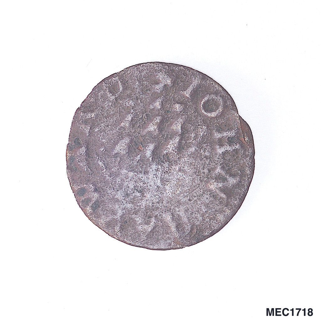 Detail of Brass token by unknown