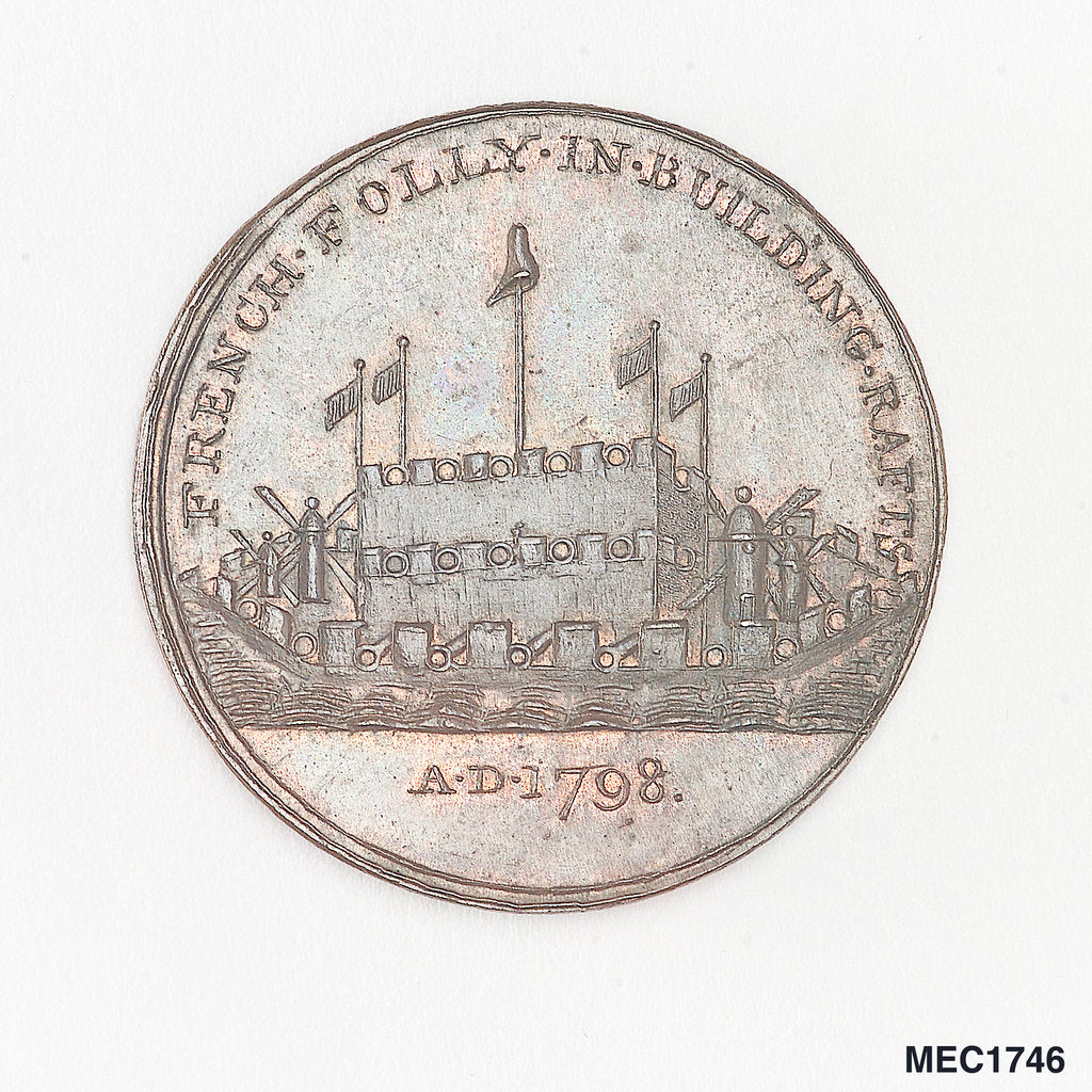 Detail of Gosport penny token by unknown