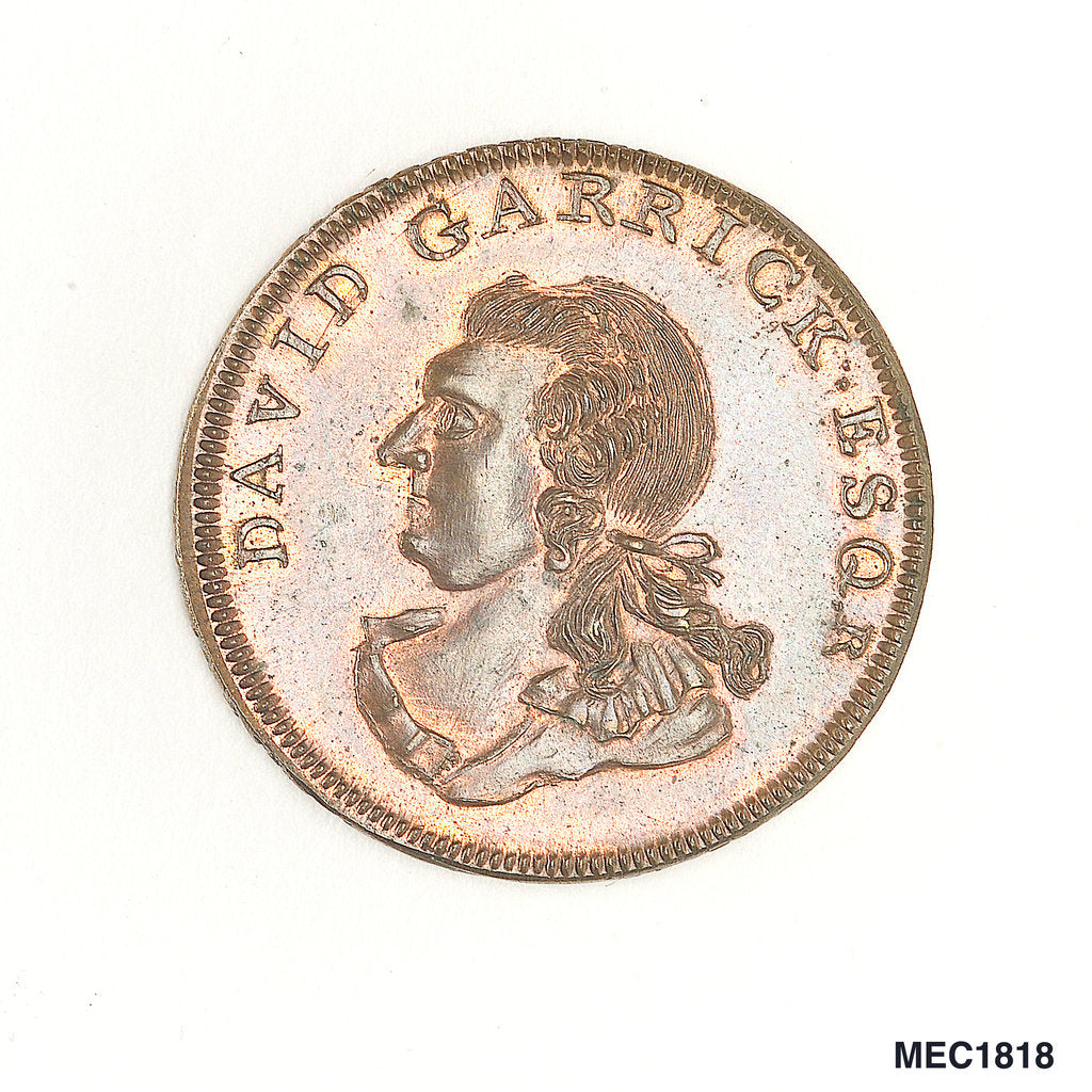 Detail of Token commemorating Admiral of the Fleet Richard Howe (1726-1799) by unknown
