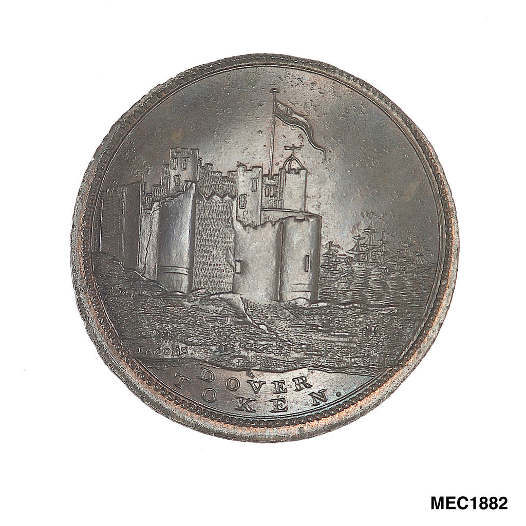 Detail of Dover token by B. Jacobs