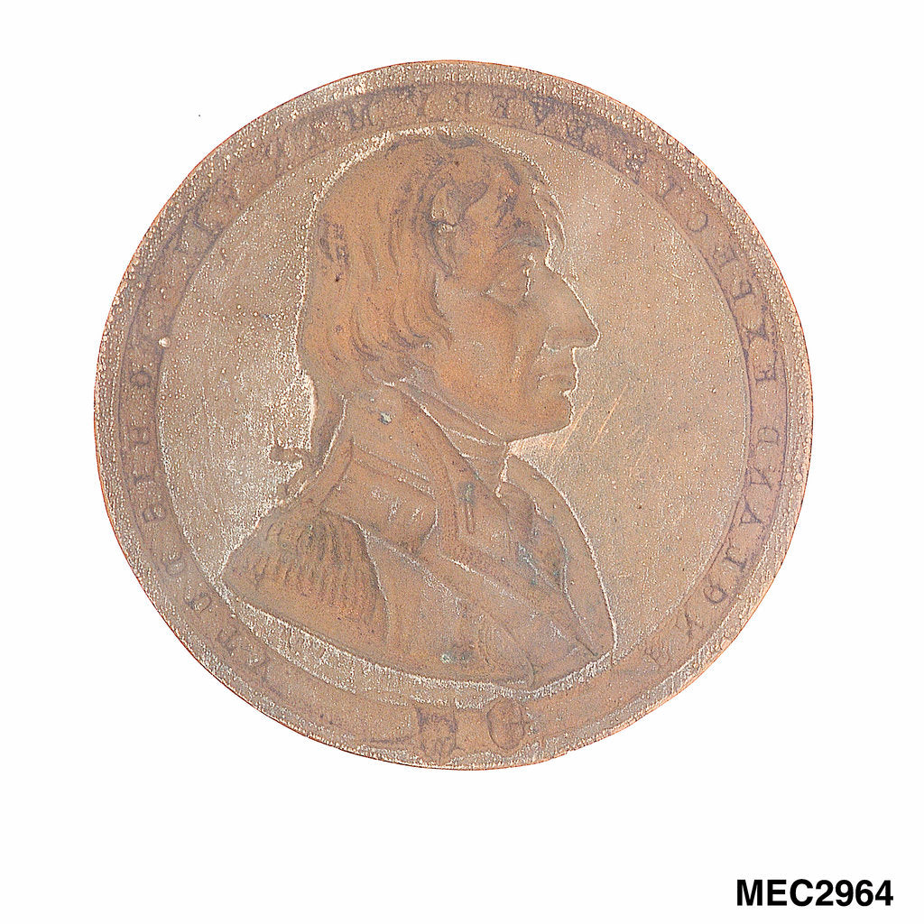 Detail of Medal of The Shipwrecked Fishermen and Mariners Royal Benevolent Society by J. Davis