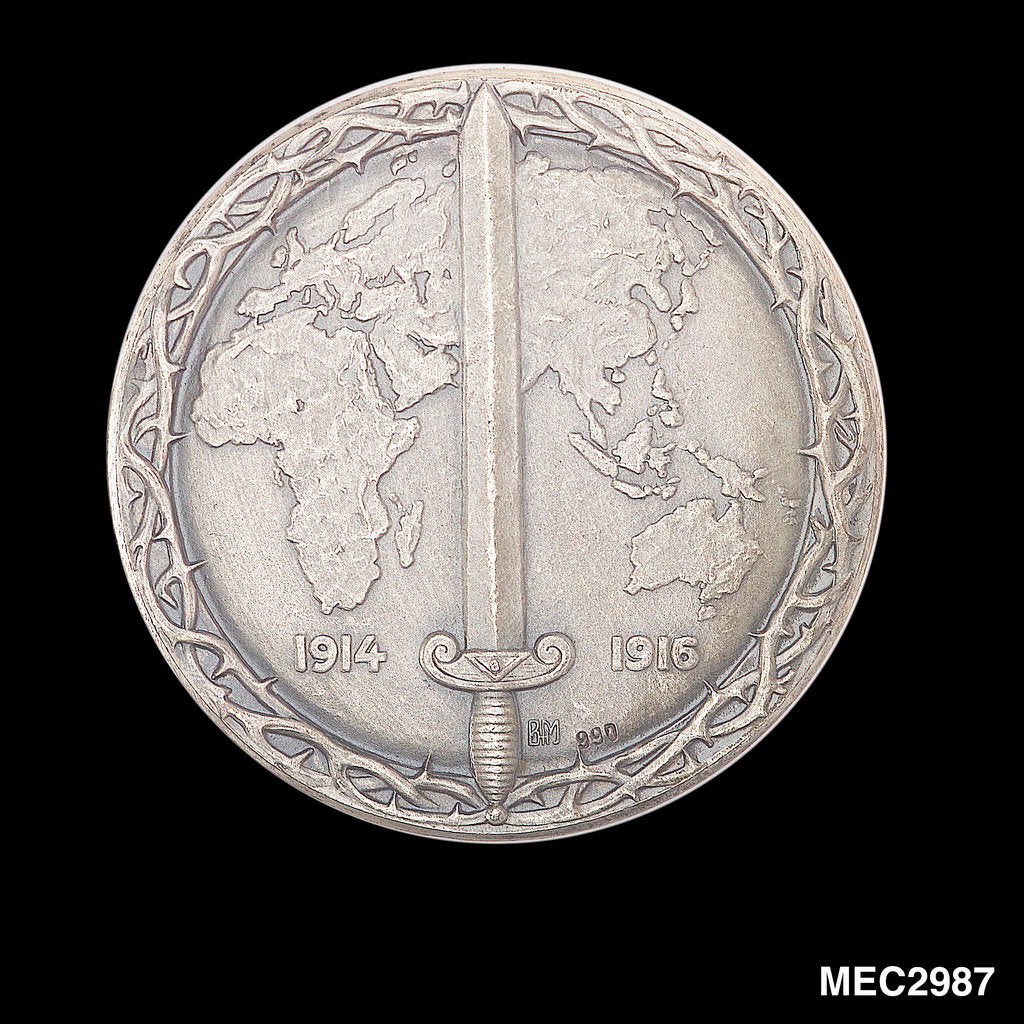Detail of Commemorative medal depicting Kaiser Wilhelm II by unknown