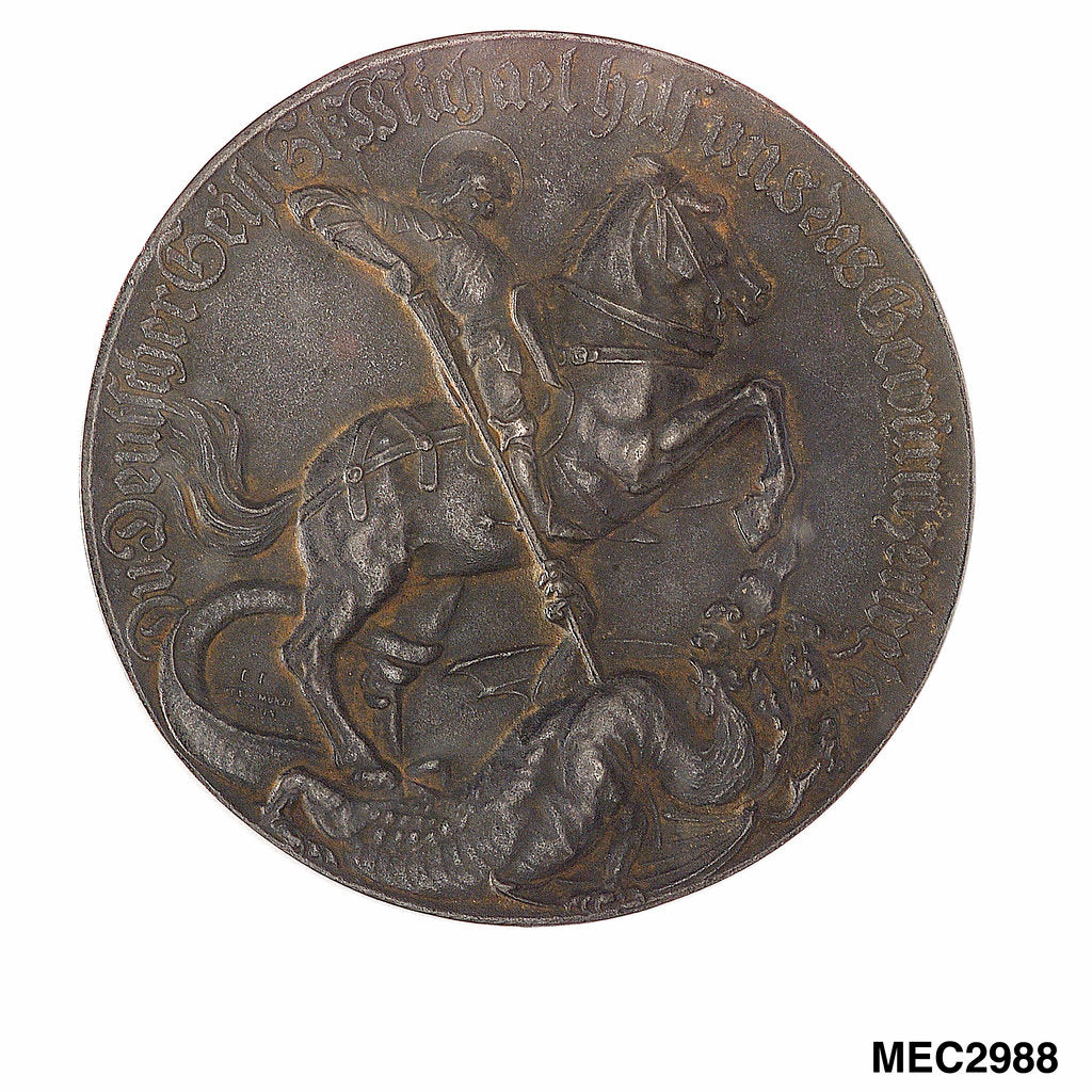 Detail of Medal commemorating the First World War by unknown
