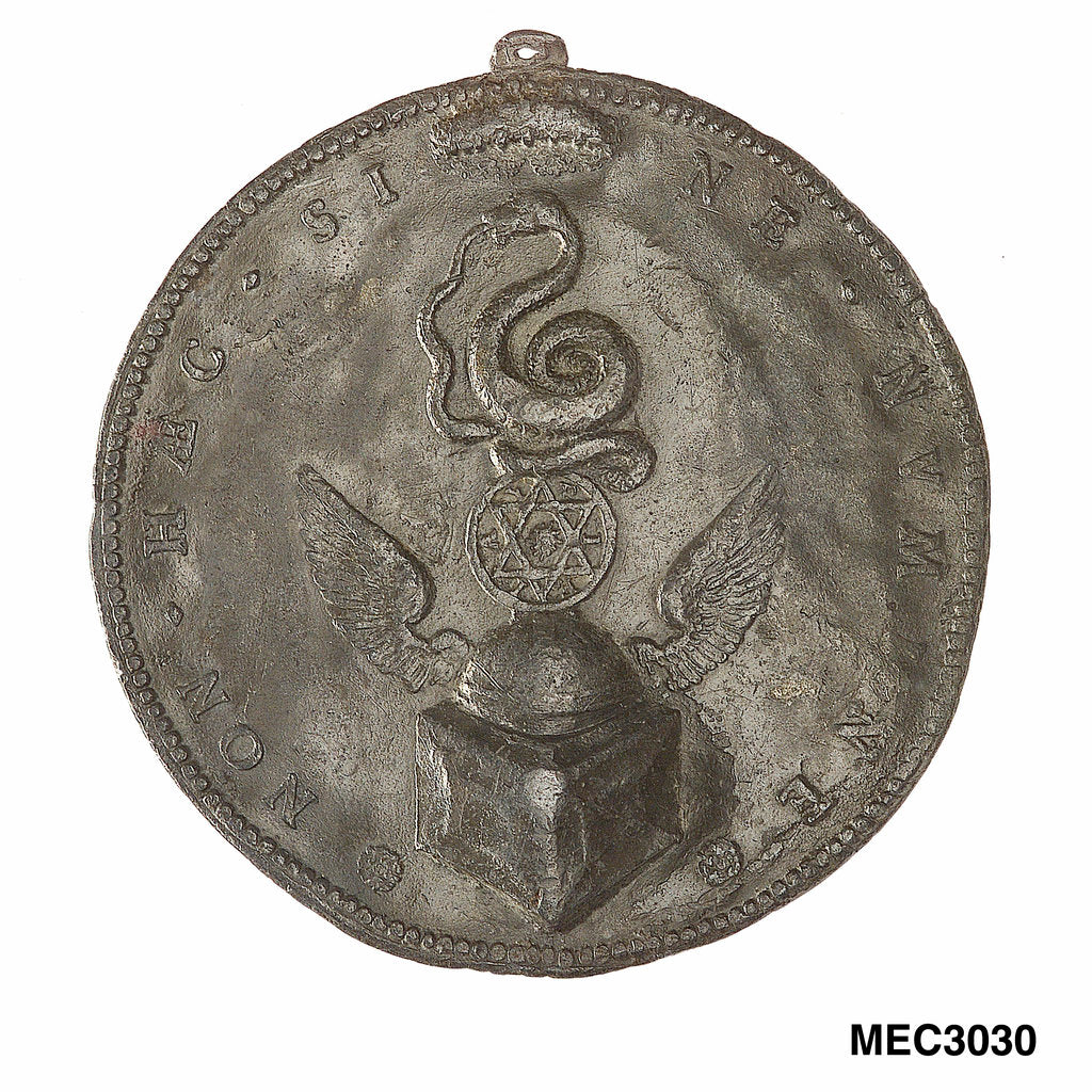 Detail of Commemorative medal depicting Sir Theodore Turquet de Mayerne (1573-1655) by Nicholas Briot