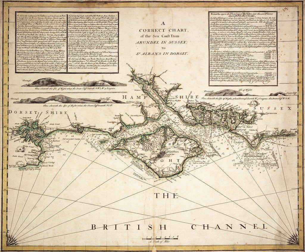 Detail of English Channel by unknown