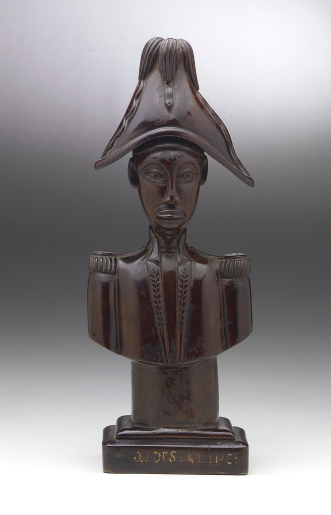 Detail of Bust of Jean-Jacques Dessalines by unknown