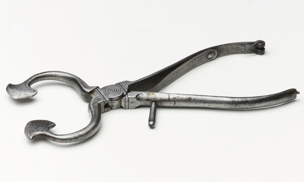 Detail of Sugar nippers by unknown