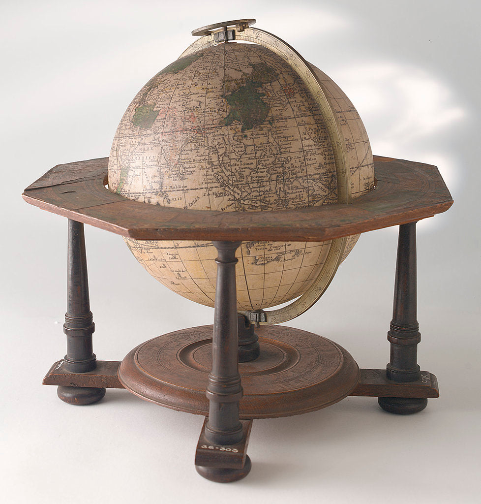Detail of Sphere and stand by Johann Gabriel Doppelmayr