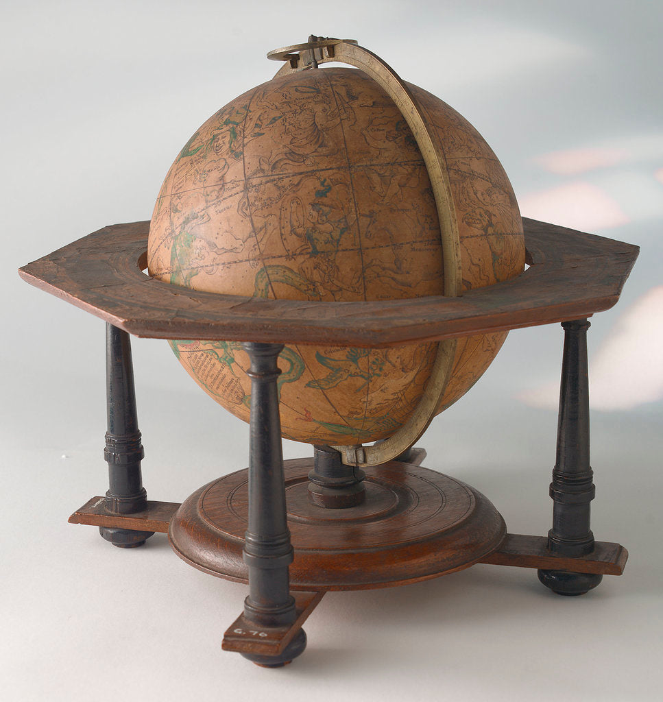 Detail of Sphere and stand by Johann Gabriel Doppelmayr