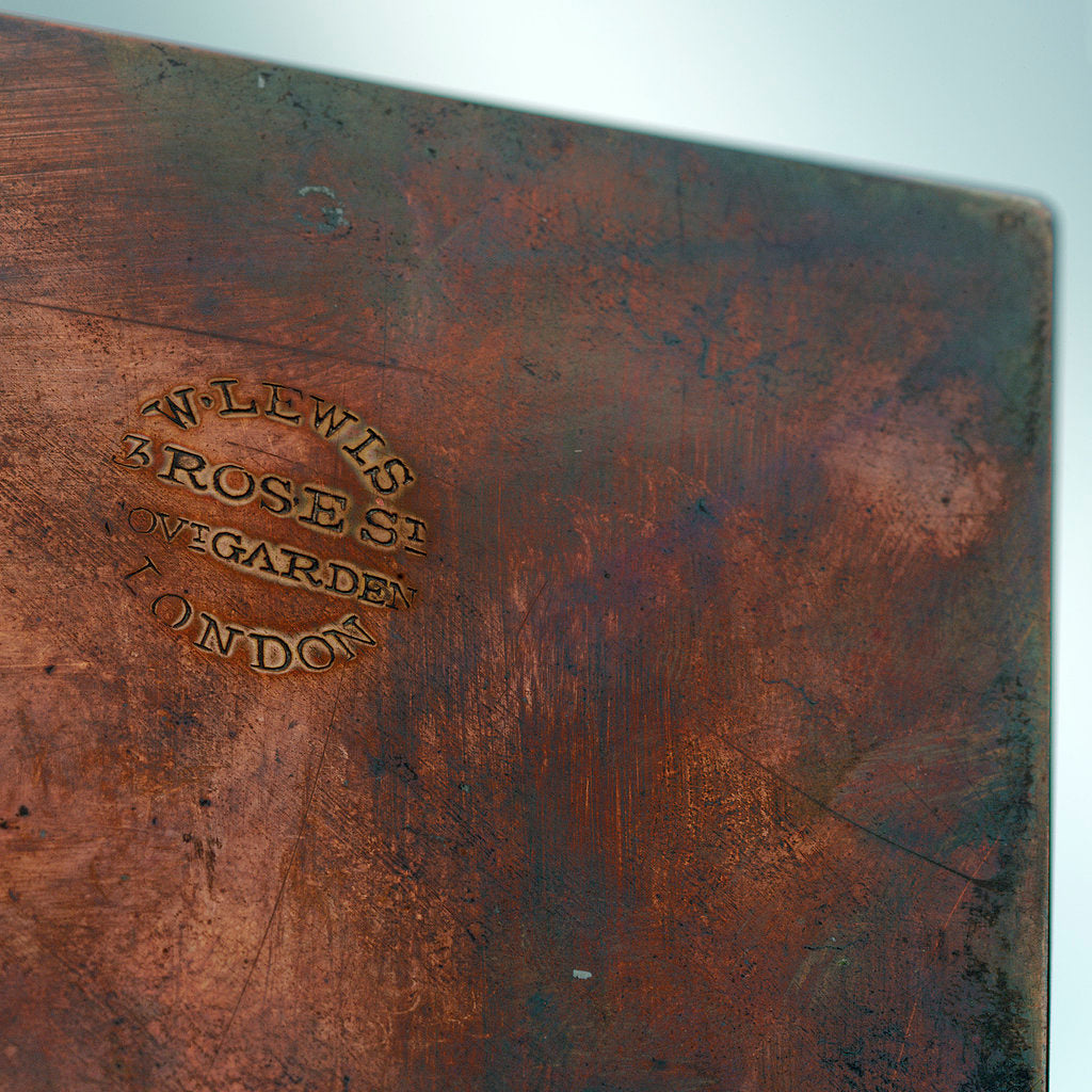 Detail of Inscription on reverse by Bale