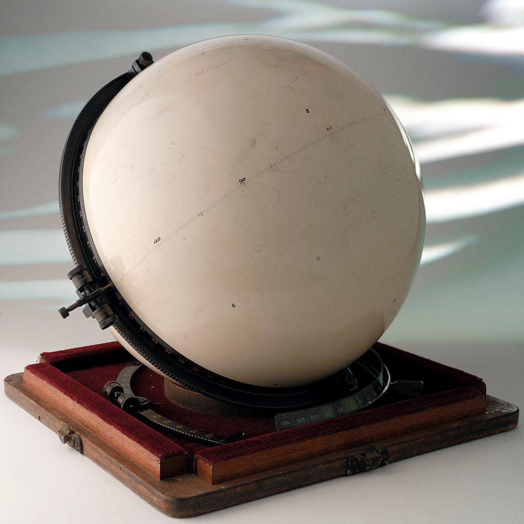 Detail of Sphere and box base by unknown