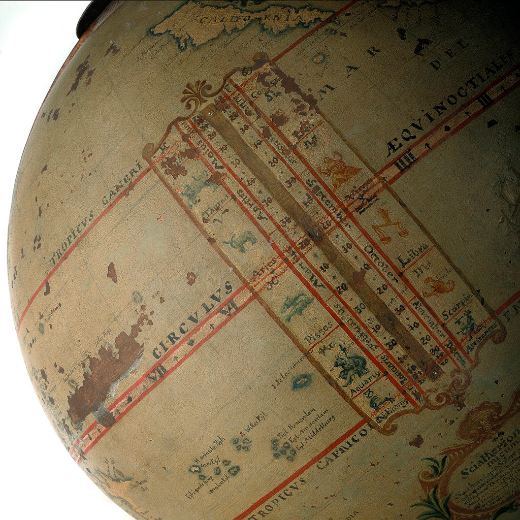 Detail of analemma by unknown