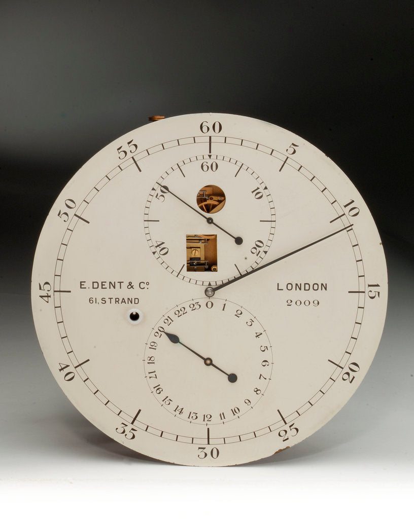Detail of Astronomical regulators, face by E. E. Dent & Co.
