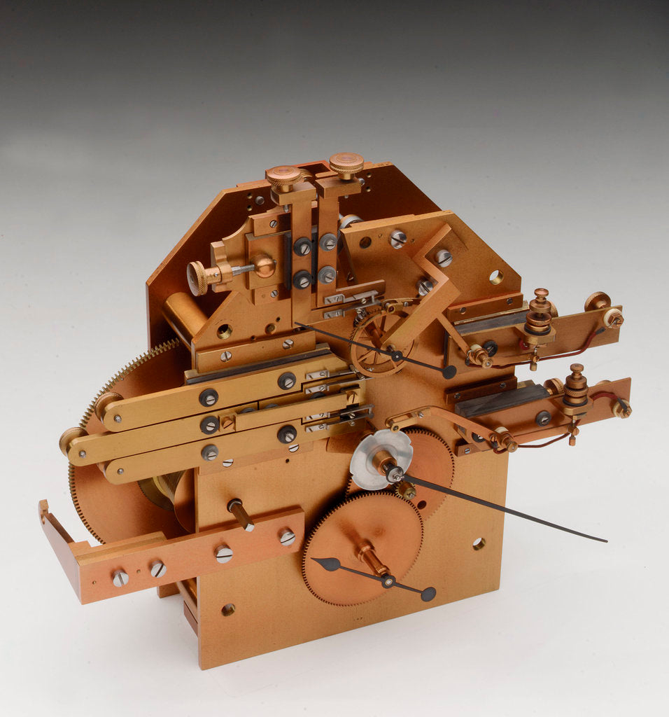 Detail of Astronomical regulators, movement front by E. E. Dent & Co.