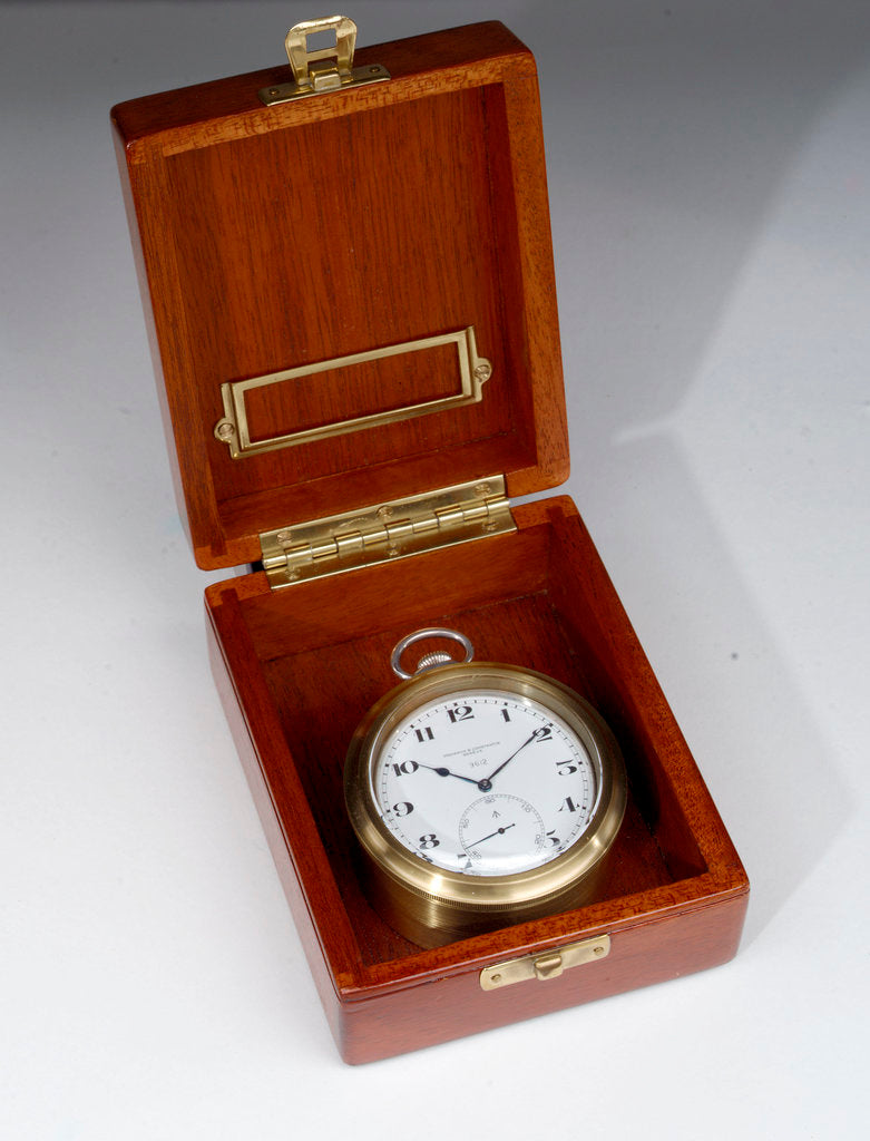 Detail of Deck watch in case by Vacheron & Constantin