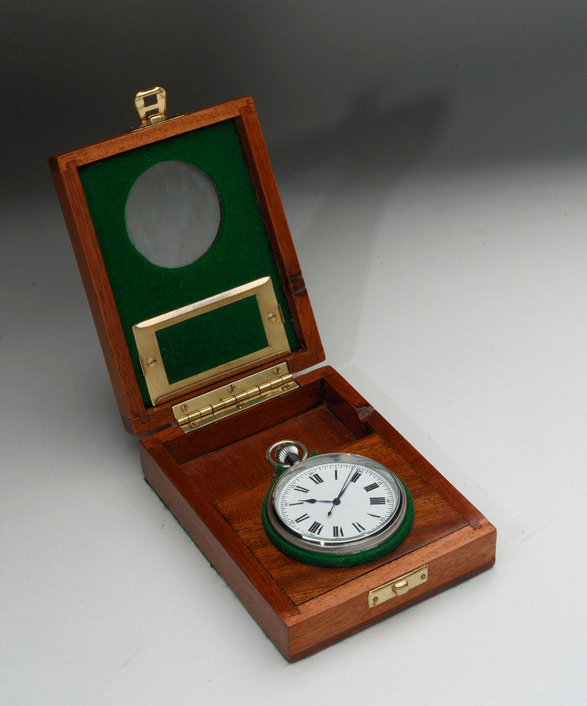 Detail of Deck watch in case by E. M. T.