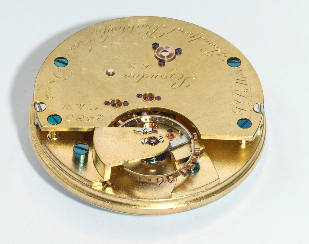 Detail of Deck watch, movement by Better