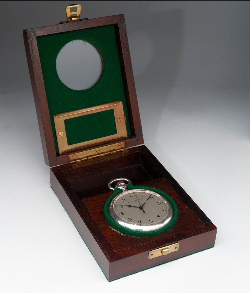 Detail of Deck watch in case by Vacheron & Constantin