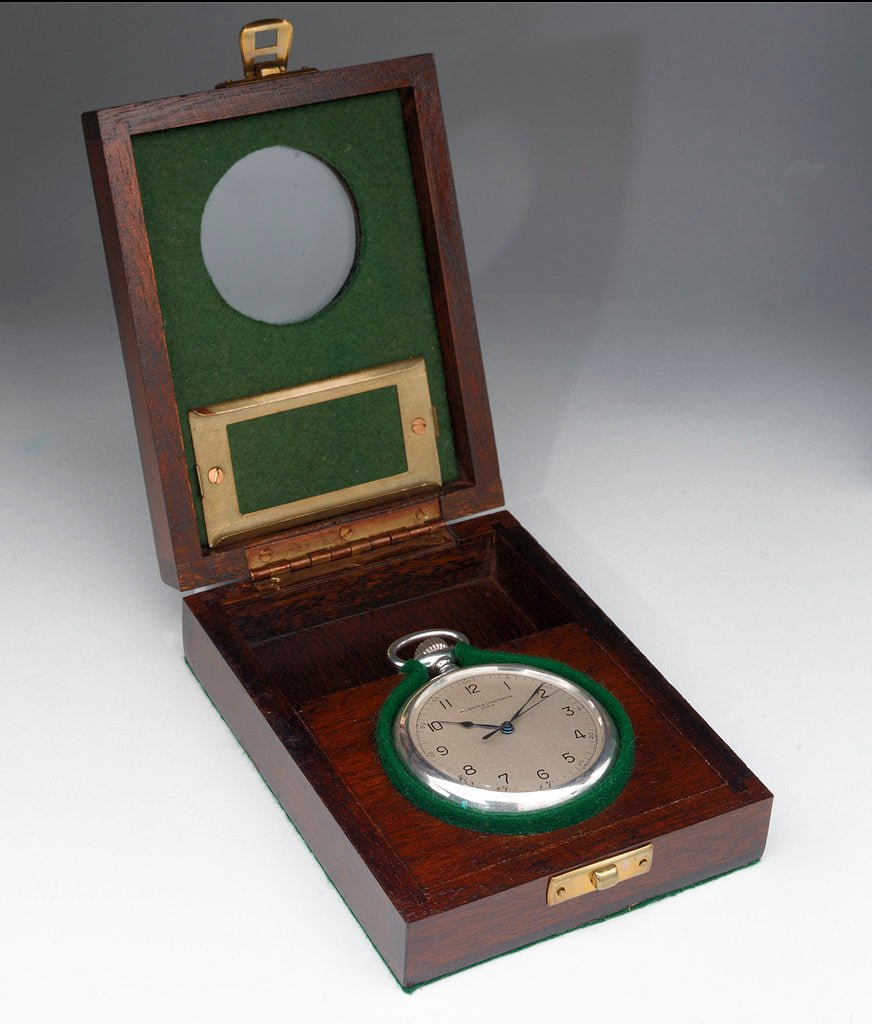 Detail of Deck watch in case by Vacheron & Constantin