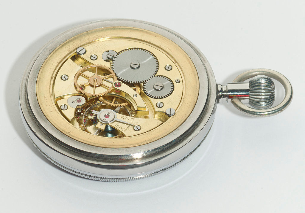Detail of Deck watch, movement by E. M. T.
