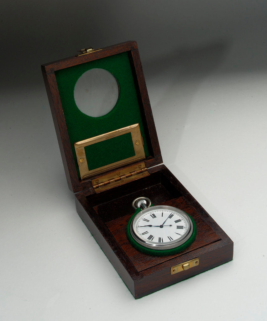 Detail of Deck watch in case by E. M. T.