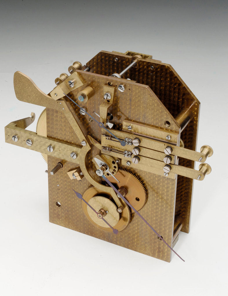 Detail of Astronomical regulator, movement front by Edward Edward John Dent & Co.