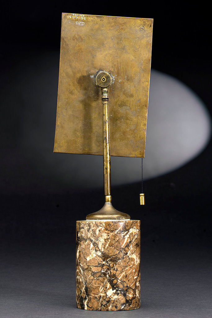 Detail of Reverse of Horary quadrant by Bernard Nerici
