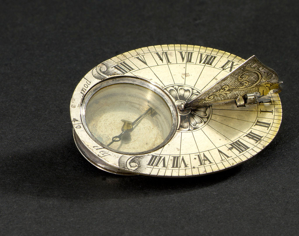 Detail of Horizontal dial by Roch Blondeau