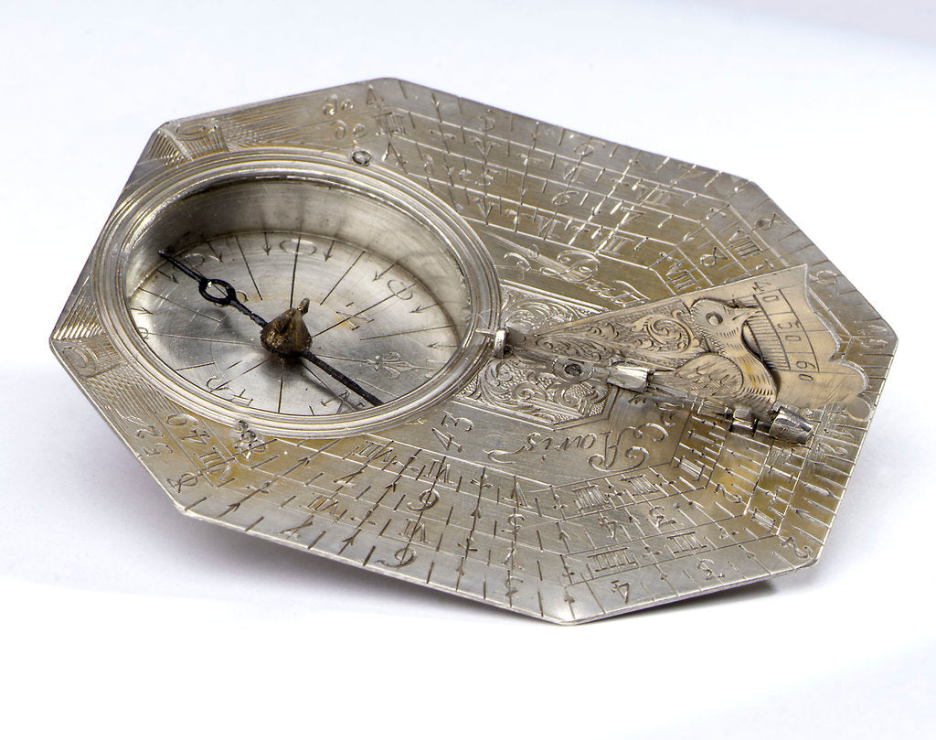Detail of Compass dial by Michael Butterfield