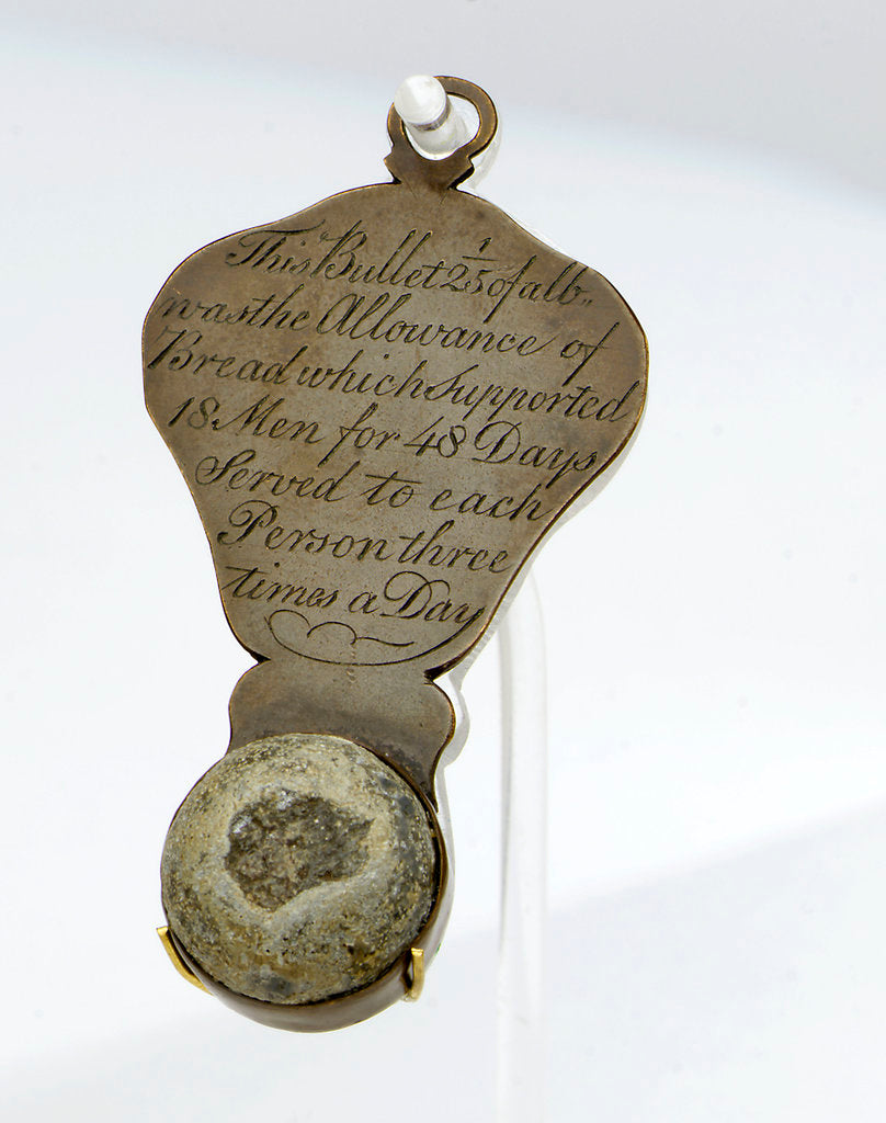 Detail of Pistol bullet by unknown