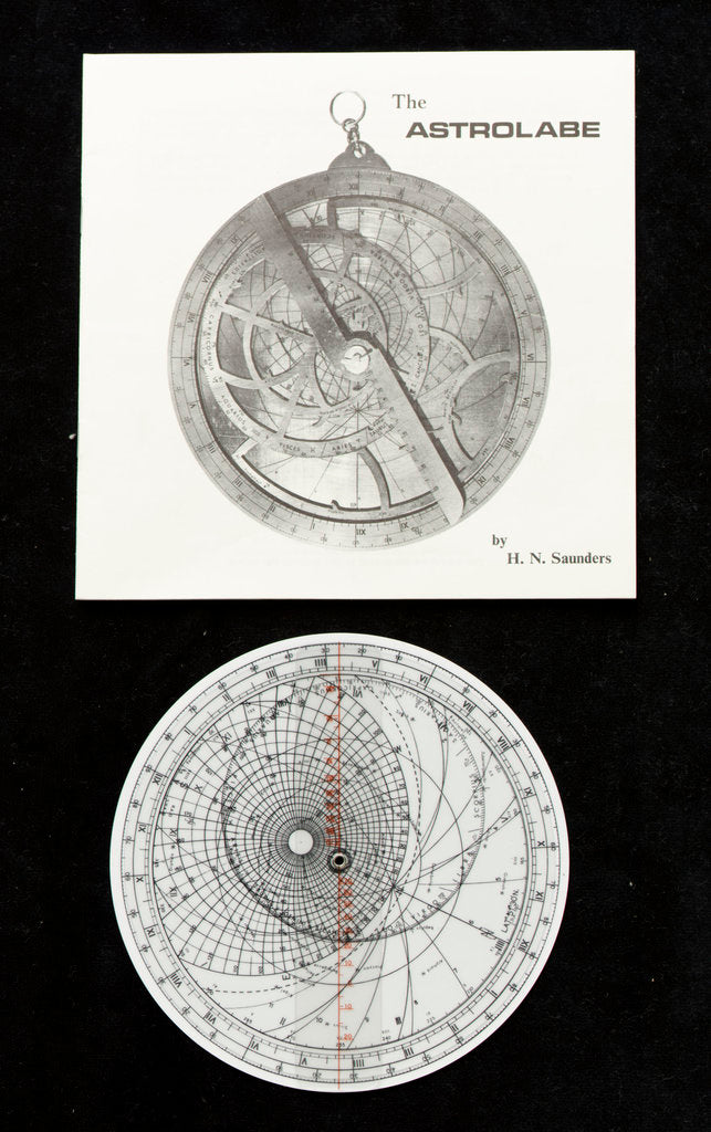 Detail of Model astrolabe by Harold N. Saunders