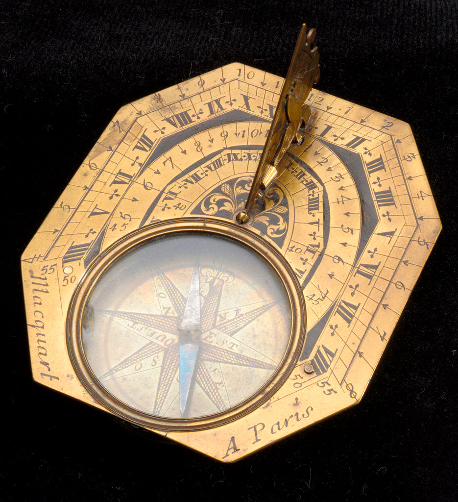 Detail of Butterfield dial by Macquart