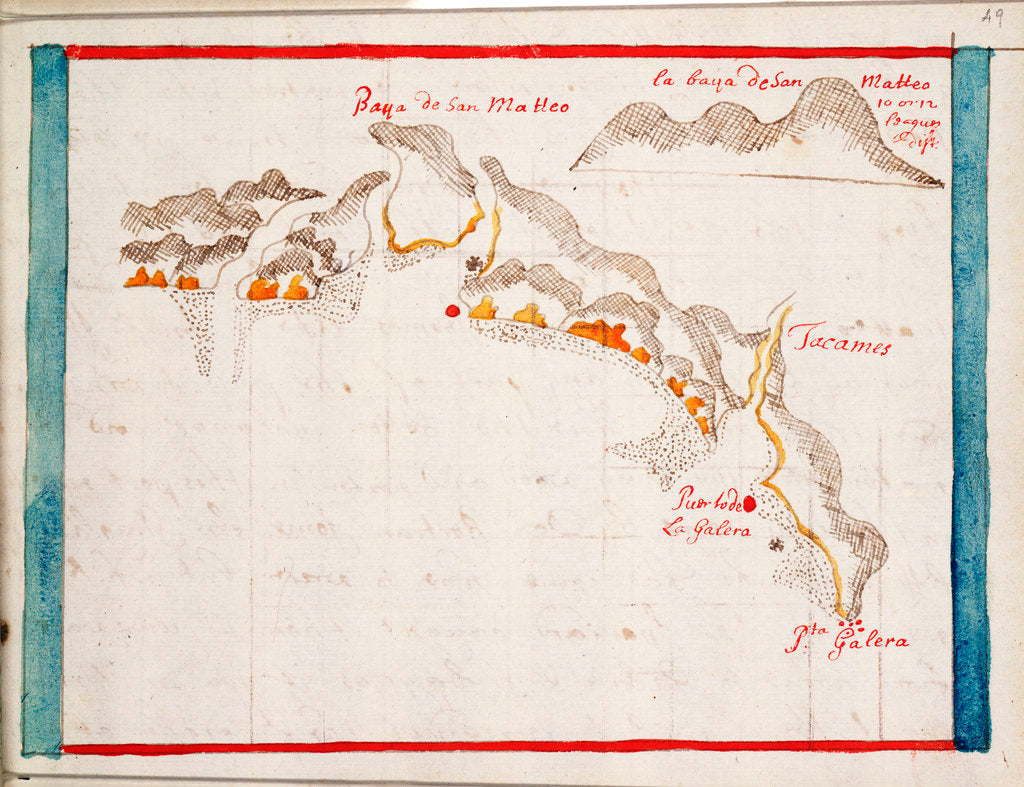 Detail of Bahia San Mateo by Basil Ringrose