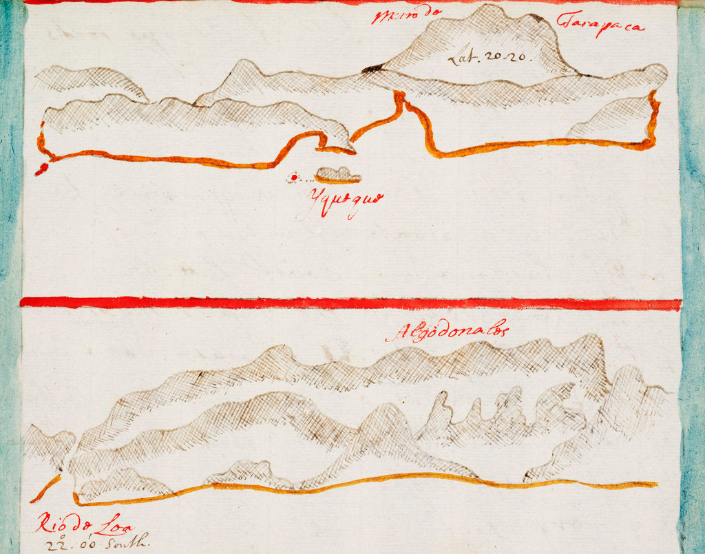 Detail of Iquique, Chile by Basil Ringrose