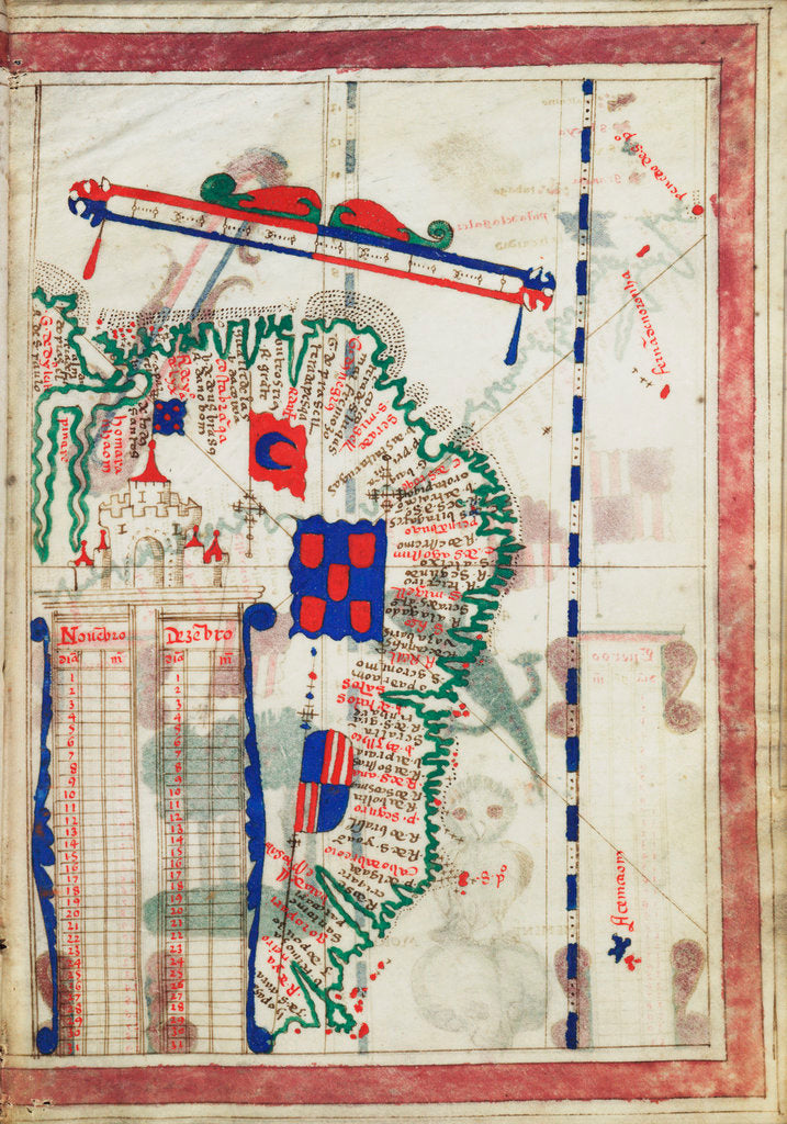 Detail of Chart of Brazil: Rio de Janeiro to River Amazon by unknown